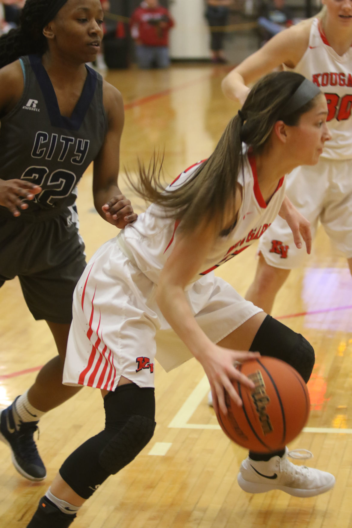 Gallery: Girls basketball sectional - Kankakee Valley vs Michigan City